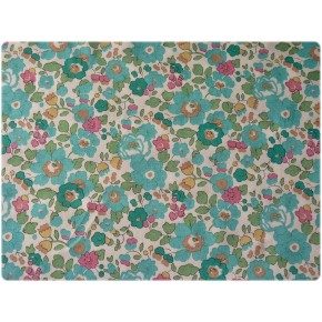tissu Liberty BETSY turquoise