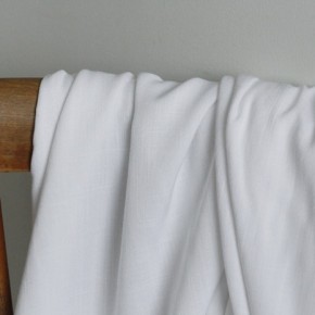 tissu viscose stretch - blanc