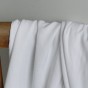 tissu viscose stretch - blanc
