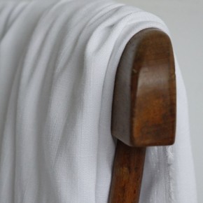 tissu viscose blanche