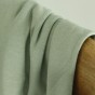 tissu jersey coton bio - vert de gris