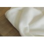 tissu molleton blanc cassé