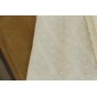tissu brodé écru rayures et plumetis