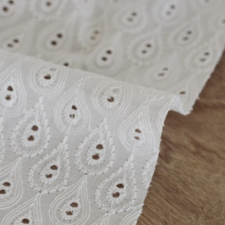 broderie anglaise sidonie blanche