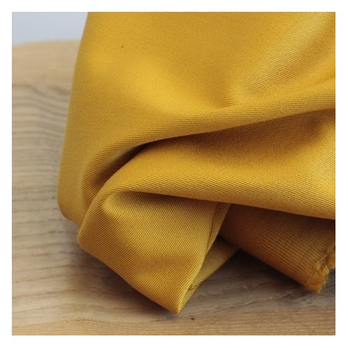 Gabardine coton - ocre Gabardine coton - ocre