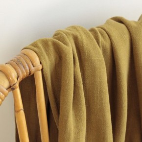 Lin et Viscose - olive