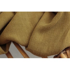 tissu lin et viscose vert olive