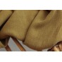 tissu lin et viscose vert olive