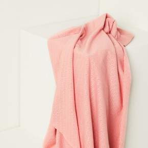 maille ajourée - rose