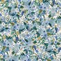Petite Garden Party - Blue Fabric - Rifle paper co