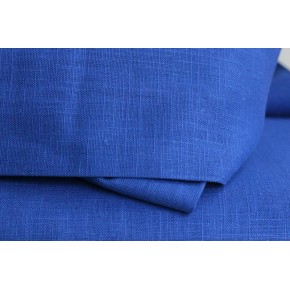 TISSU LIN RAMIE - bleu royal