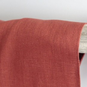Tissu Ramie - rouille