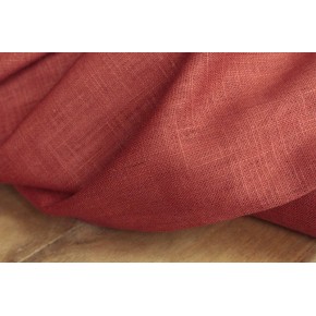 tissu ramie rouille