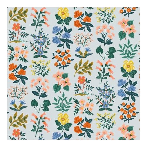 Viscose wildflower field sky lawn - Rifle paper Co Viscose wildflower field sky lawn - Rifle paper Co