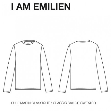 Patro pull marin I am Emilien - I am