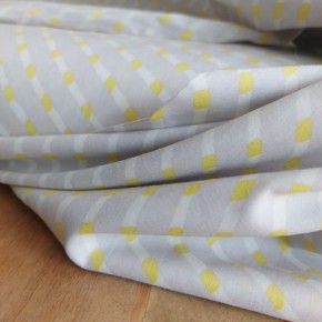 Coupon De Tissu Coton Vichy Marine Et Blanc - 6 Pièces De 50x140 Cm, Pour Couture, Neuf