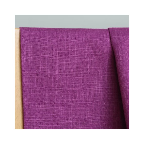 Tissu Ramie - fuchsia