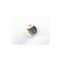 Bouton en nacre blanc