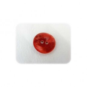 Bouton en nacre rouge