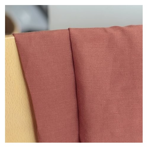 Tencel et lin - terracotta Tencel et lin - terracotta