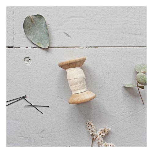 Biais Dobby off white - Atelier Brunette Biais Dobby off white - Atelier Brunette