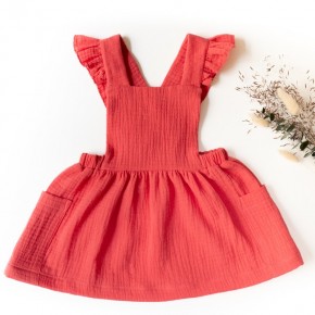 version volants - robe tablier Ikatee - Milano Kids