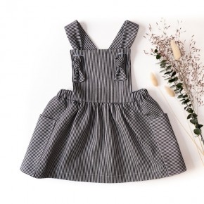 option noeud bretelles - Ikatee - Robe tablier Milano kids