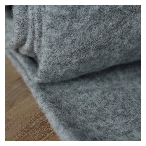 Lainage bouillie bicolore gris clair Lainage bouillie bicolore gris clair