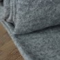 Lainage bouillie bicolore gris clair