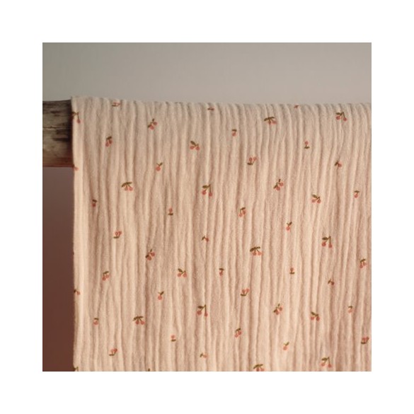 Double gaze bio Cherry - rose