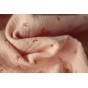 double gaze coton bio - cerises