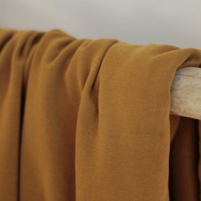 tissu molleton bio - bronze