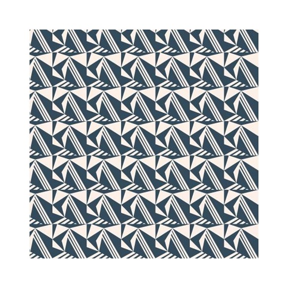Caraway deap teal - Cotton and Steel - Collection Penny Cress Garden