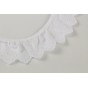 BIAIS en broderie anglaise - blanc