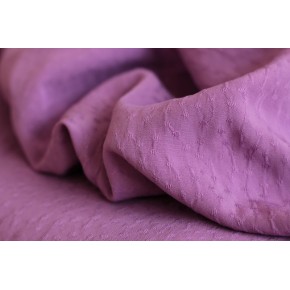 viscose plumetis violet - un chat sur un fil