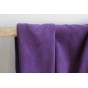 tissu en velours milleraies - violet - un chat sur un fil