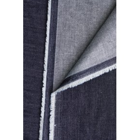 TISSU DENIM BRUT EN COTON BIO