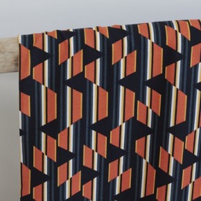 Tissu viscose Lana - orange