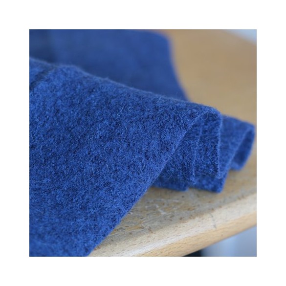 Laine bouillie - bleu