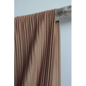TISSU JERSEY PLISSé CAMEL