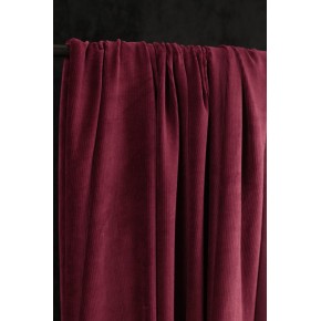 jersey velours bordeaux