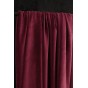 jersey velours bordeaux
