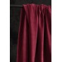 tissu jersey velours - bordeaux