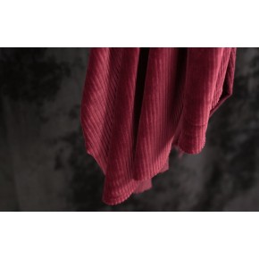 jersey velours bordeaux