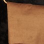 Tissu velours milleraies - tabac