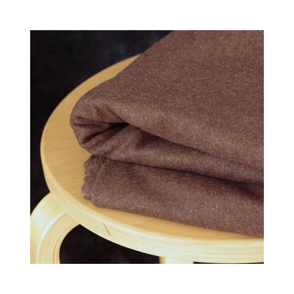 Drap de laine - brun