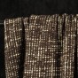 Tissu tweed - marron/écru/lurex