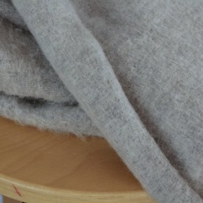 tissu en laine mohair - gris