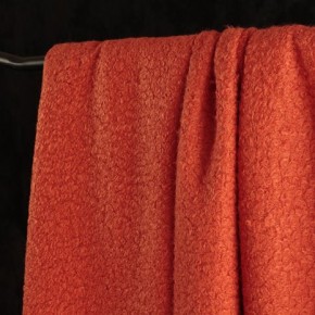 tissu laine polyester - orange