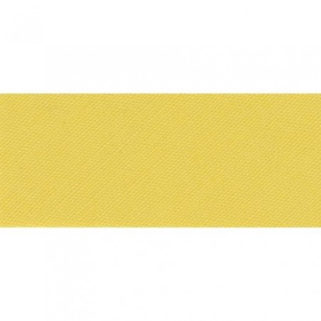 biais stretch jaune pale